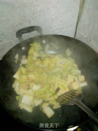 Frozen Tofu with Cabbage recipe