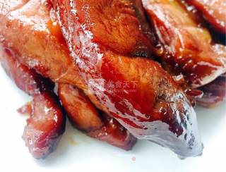 Barbecued Pork with Honey Sauce recipe