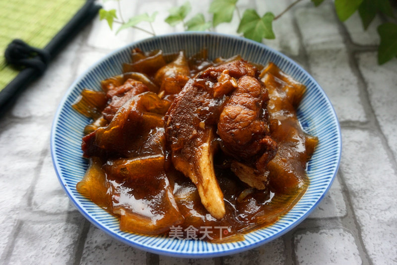 Pork Ribs Grilled Vermicelli recipe