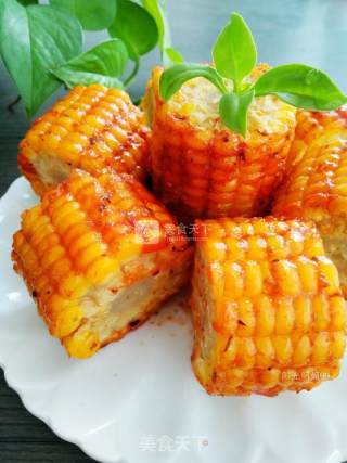 Sauce-flavored Grilled Corn [oven Version] recipe