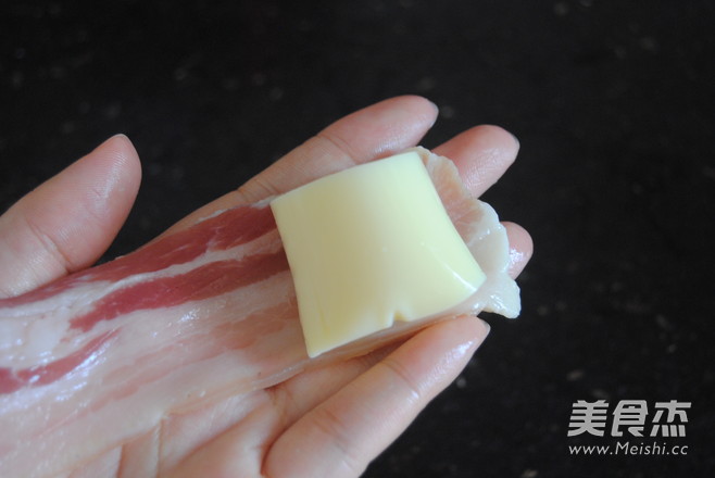 Steamed Bacon and Jade recipe