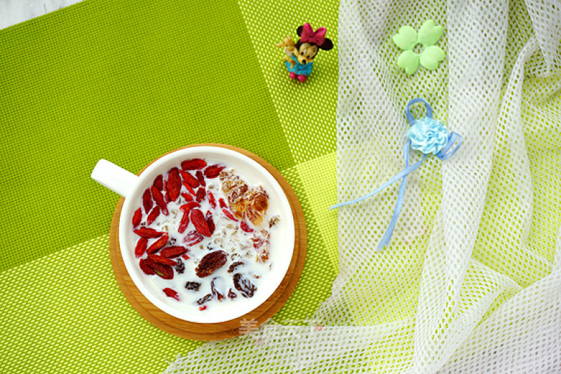 Peach Gum Milk recipe