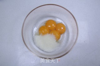 Stir-fried Mochi with Custard Sauce recipe