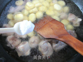 Chestnut Chicken Nuggets recipe