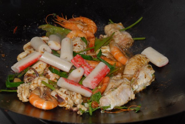 Spicy Seafood Pot recipe