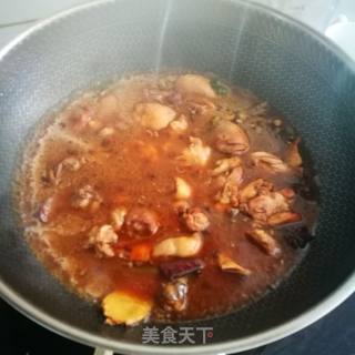 Stewed Chicken with Mushrooms recipe