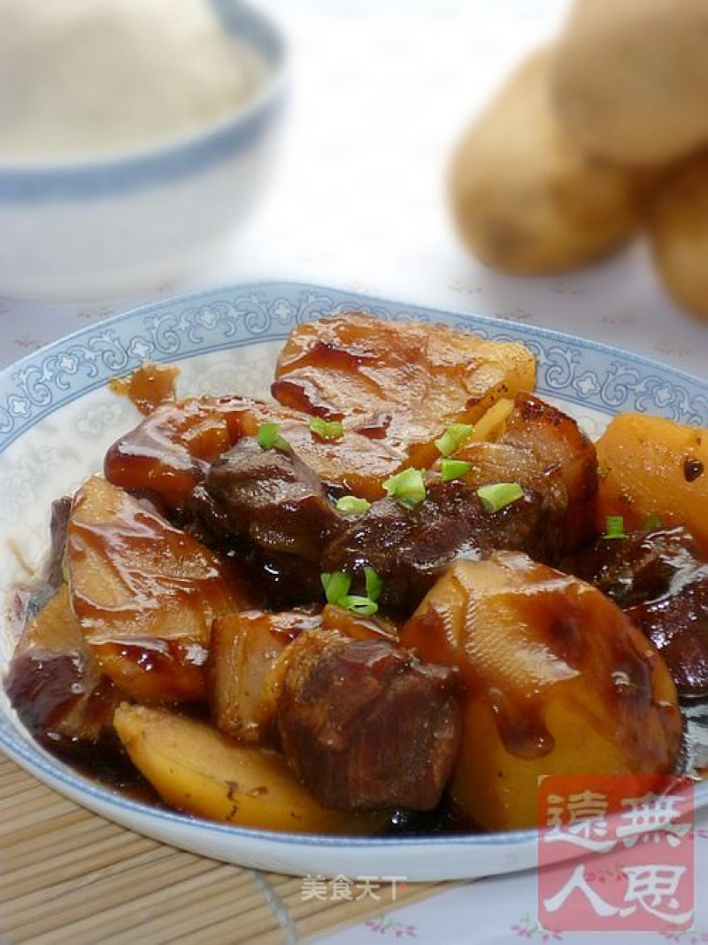 Electric Pressure Cooker Recipe: Roast Pork with Potatoes recipe