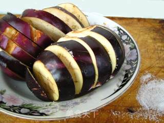 Fried Eggplant with Shrimp recipe