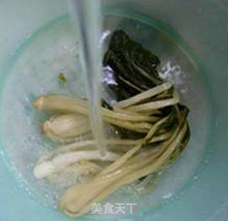 Salted Octopus with Cabbage recipe