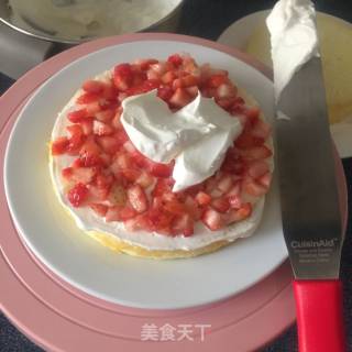 【beijing】chocolate Cream Strawberry Cake recipe