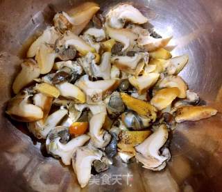 Side Dishes Mixed with Fake Abalone recipe