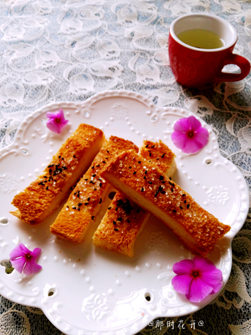 #trust之美#crispy Sugar Toast recipe