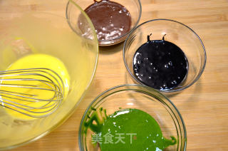 Camouflage Chiffon Cake recipe