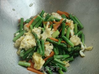 Small Fried Asparagus recipe