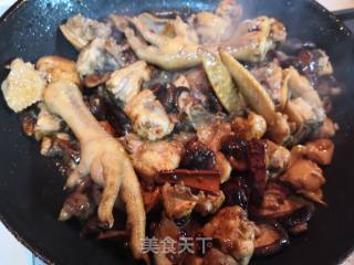 Braised Chicken with Mushrooms recipe