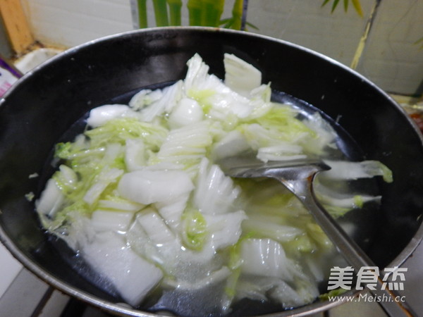 Braised Tofu with Cabbage Vermicelli recipe