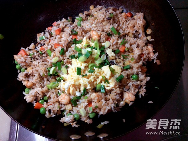 Soy Sauce Fried Rice recipe