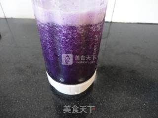 Purple Cabbage Juice with Red Bean Grape recipe