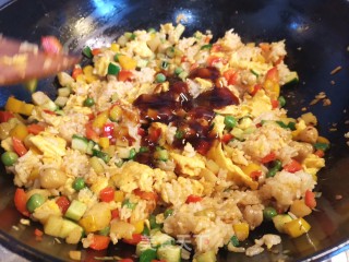 Fried Rice with Hemp Chickpeas and Pineapple recipe