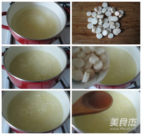 Autumn Nourishing Spleen and Stomach Health Porridge-millet Yam Porridge recipe