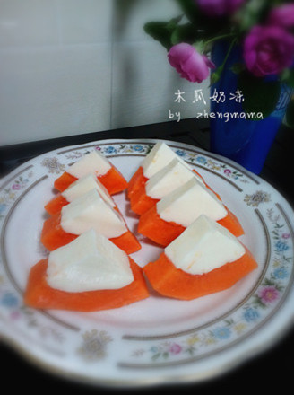 Papaya Milk Jelly recipe