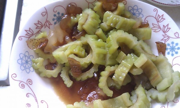 Sting Head Bitter Gourd recipe