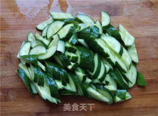 Tossed Cucumber recipe