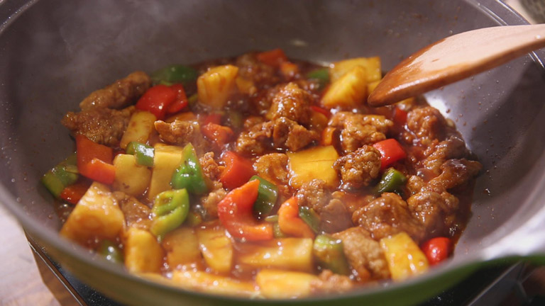 Pineapple Sweet and Sour Pork recipe