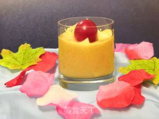 Mango Puree Mixed with Apple Cherry Tomatoes recipe