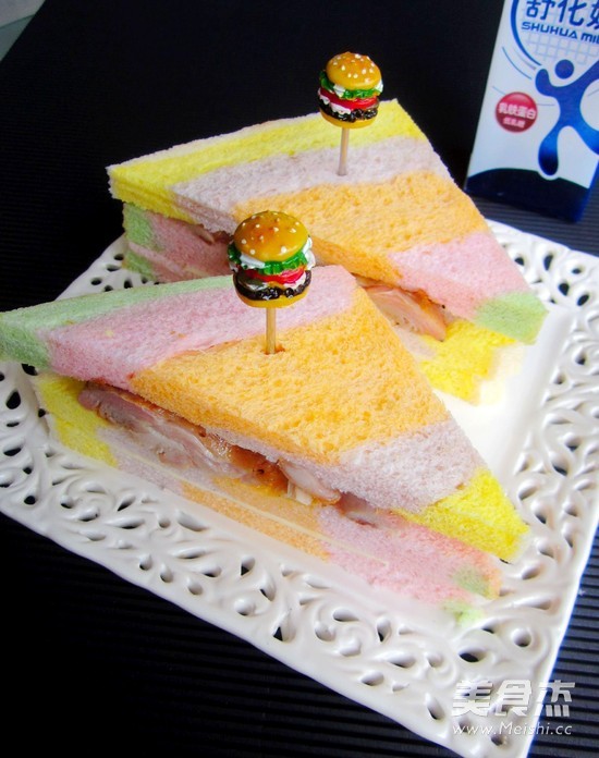 Rainbow Toast recipe