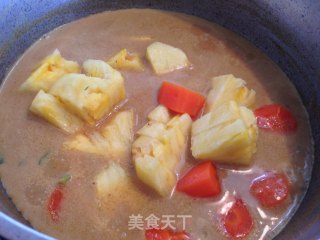 Curry Braised Shrimp and Mixed Vegetables recipe