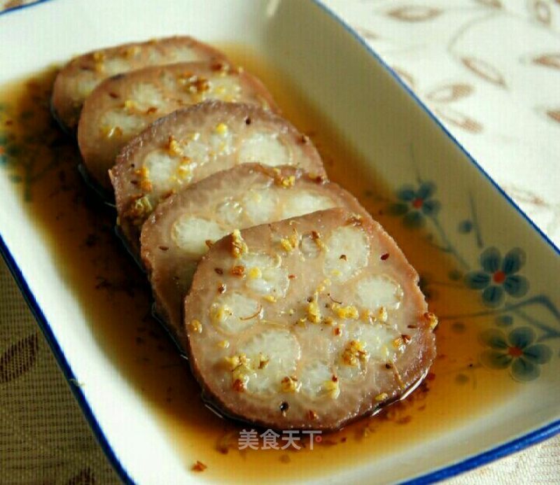 Osmanthus, Red Date, Lotus Root recipe
