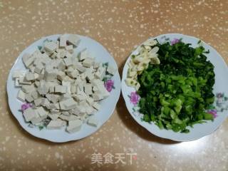 Stir-fried Tofu with Radish recipe