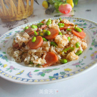 Pork Sausage Fried Rice recipe