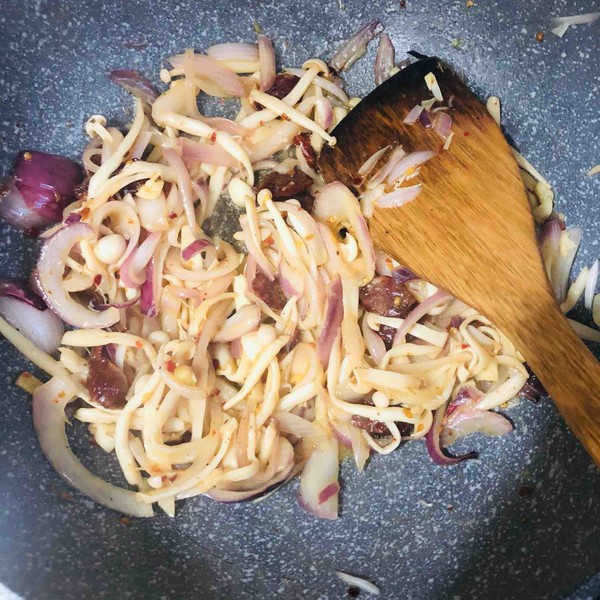 Griddle Seafood Mushroom recipe