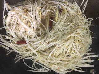 Stir-fried Mung Bean Sprouts recipe