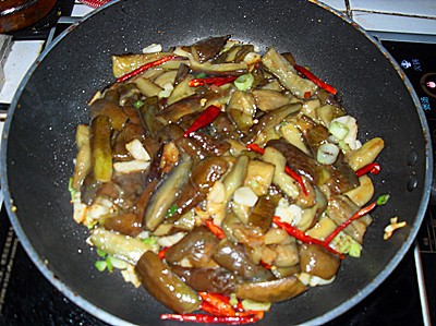 Spicy Garlic Eggplant recipe