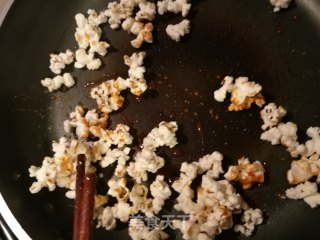 #trust之美# Caramel Popcorn (zero Failure Dry-fried Caramel Microwave Popcorn Version) recipe