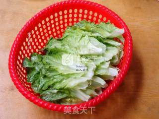 Sour Garlic White Spoon Lettuce recipe