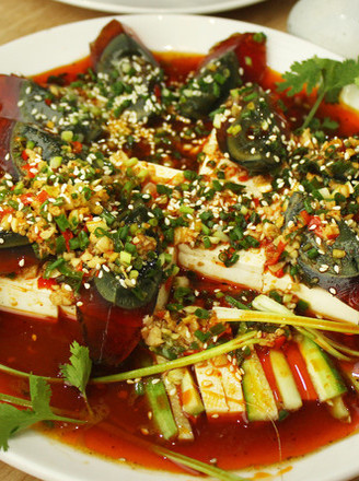 Chilled Preserved Egg Tofu recipe