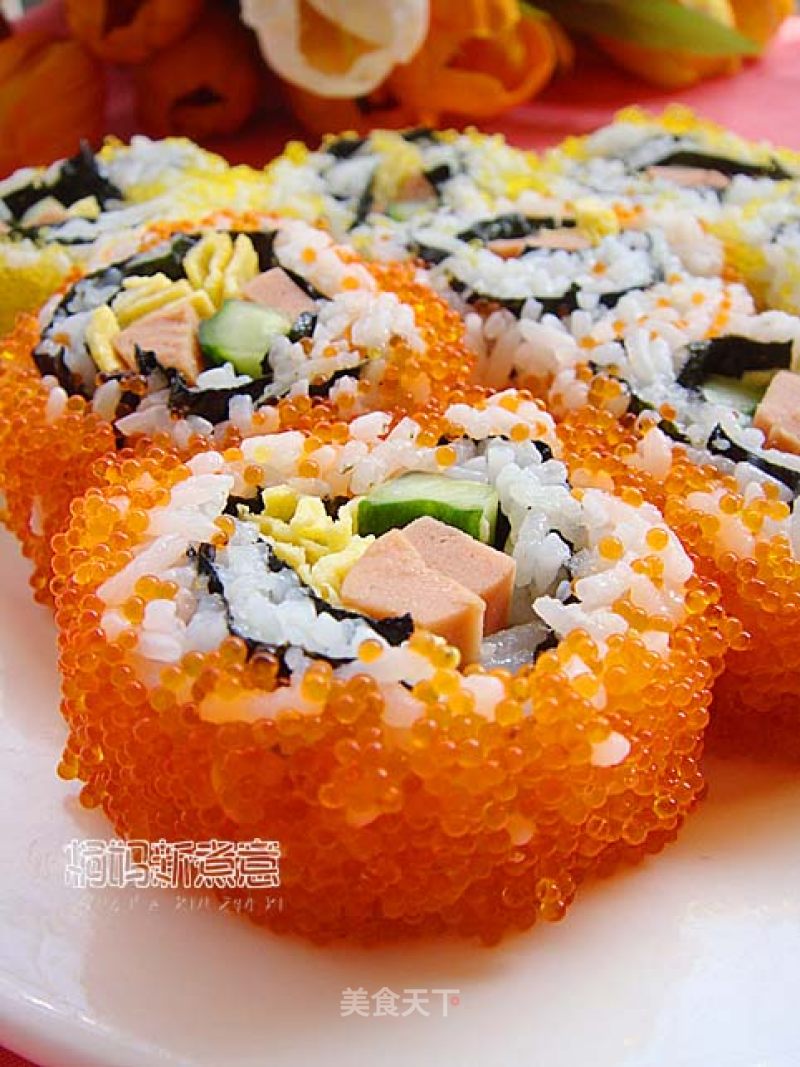 Copycat Version of Crab Roe Sushi recipe