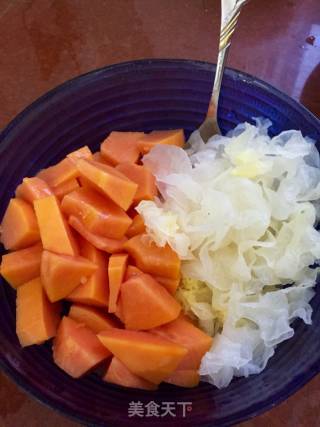 Tremella Papaya Syrup recipe