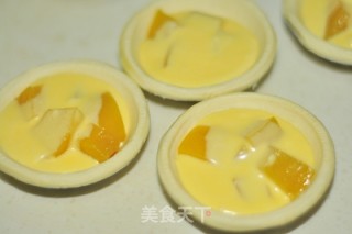 Yellow Peach Egg Tart recipe