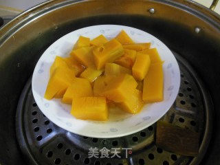 Gourd Glutinous Rice-q Bomb and Bright Sweets recipe