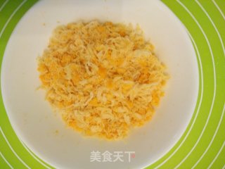 Salted Egg Yolk Pork Floss Biscuits recipe