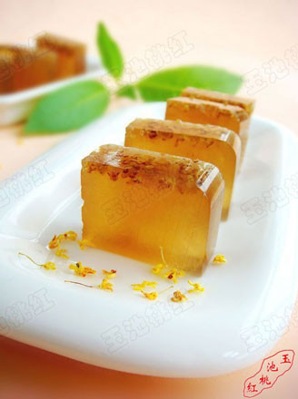 Osmanthus Tea Jelly recipe