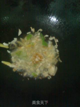 Shuang Mushroom Shredded Pork recipe