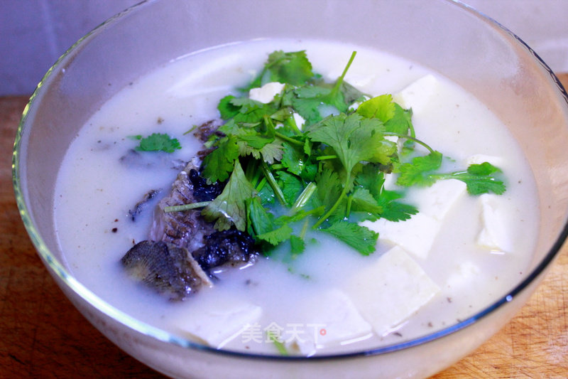 Milky Crucian Carp Soup recipe