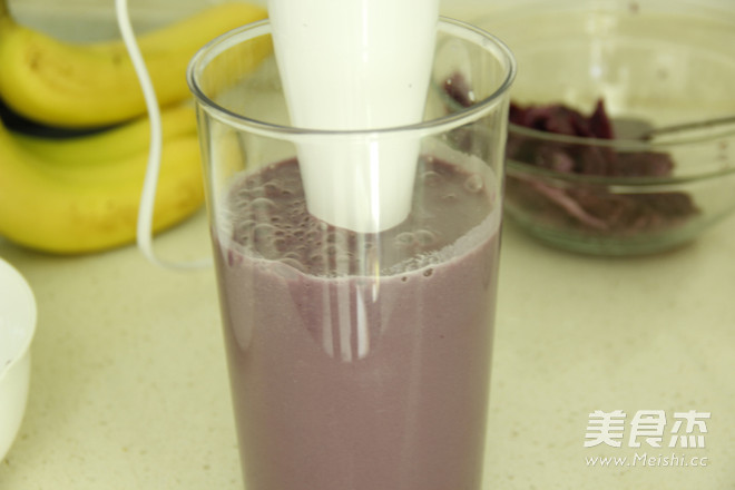 Purple Sweet Potato Milkshake recipe