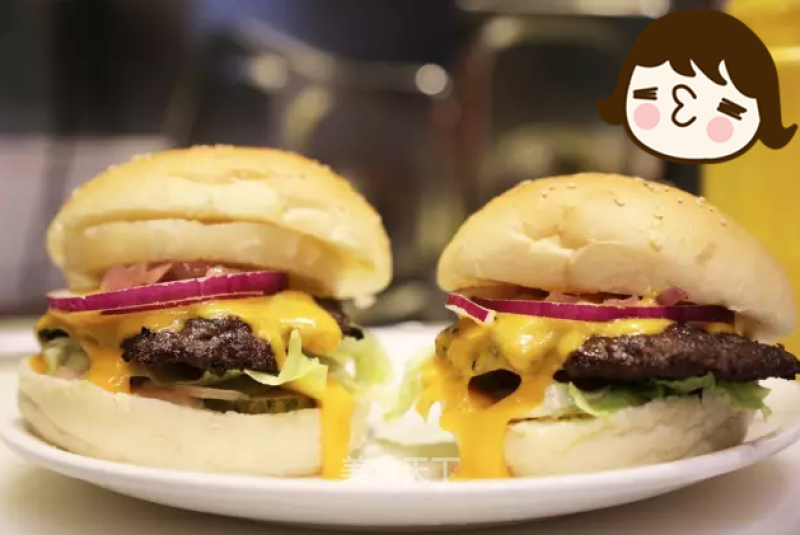 Cheese Beef Burger recipe